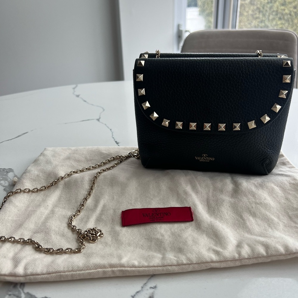 Authentic Valentino Rockstud Bag Authentic Black